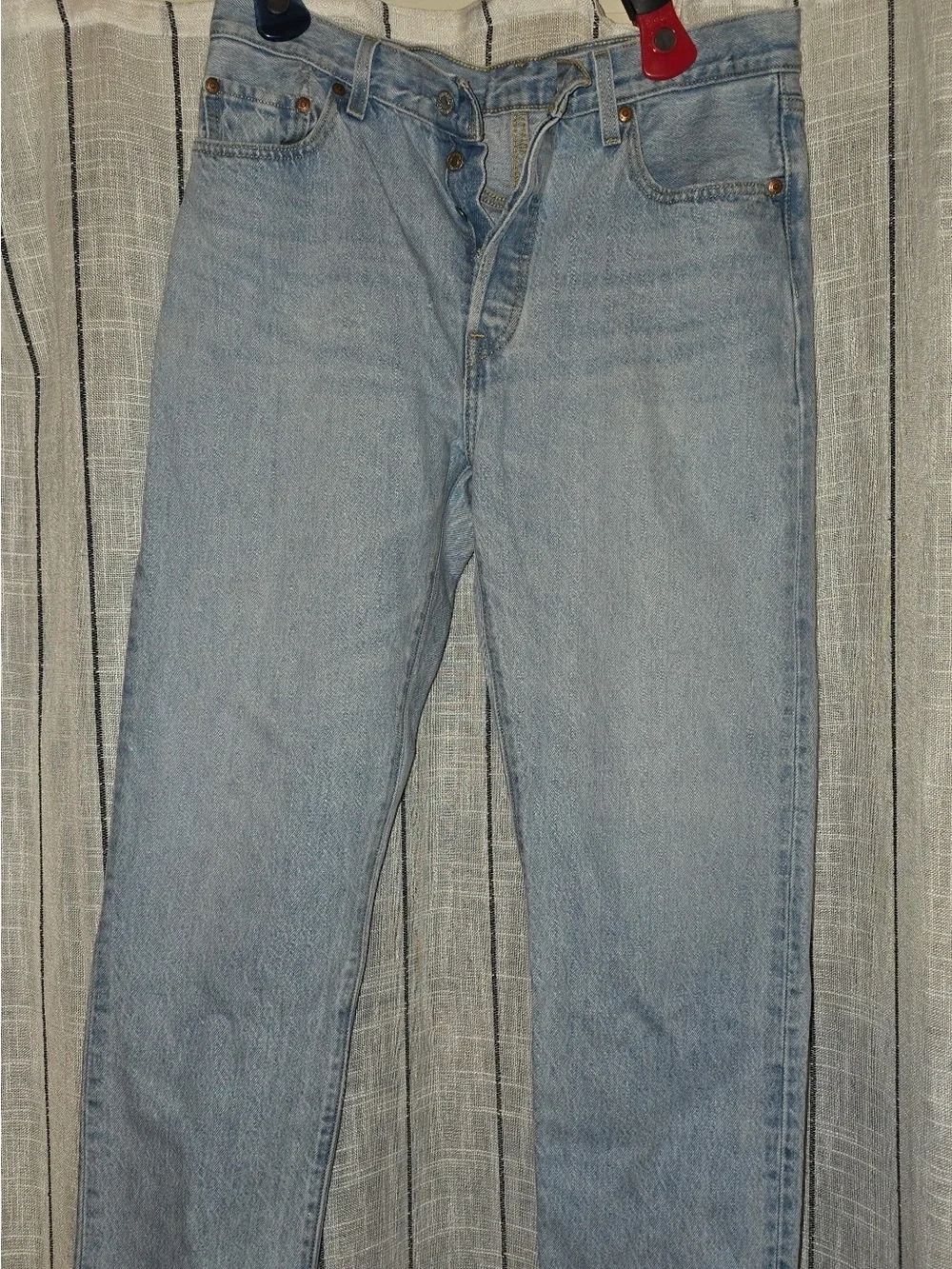 Levi's Men's Straight Light Wash Denim Jeans